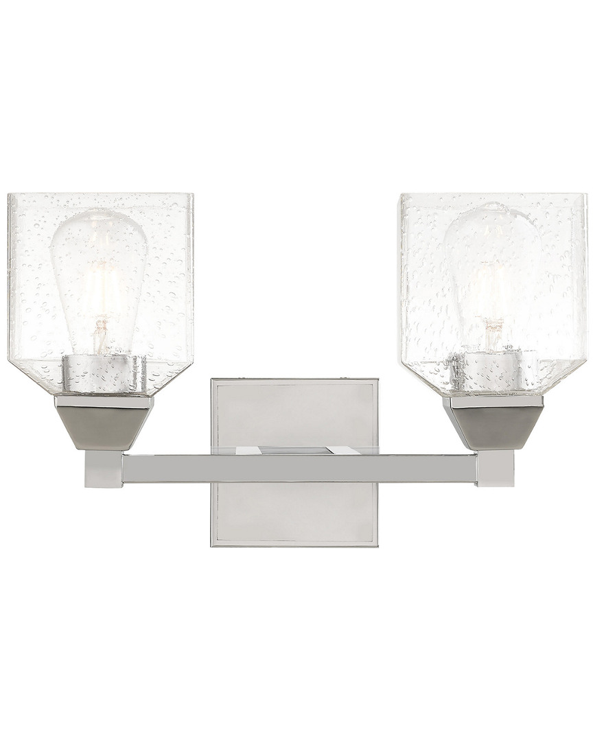Livex Lighting Livex Aragon 2 Lt Polished Chrome Bath Vanity