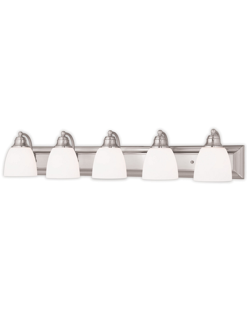 Livex Lighting Livex Springfield 5-light Brushed Nickel Bath-light