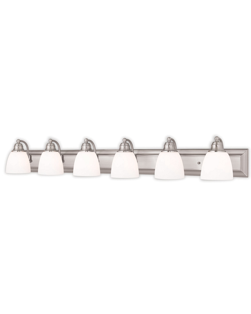 Livex Lighting Livex Springfield 6-light Brushed Nickel Bath-light