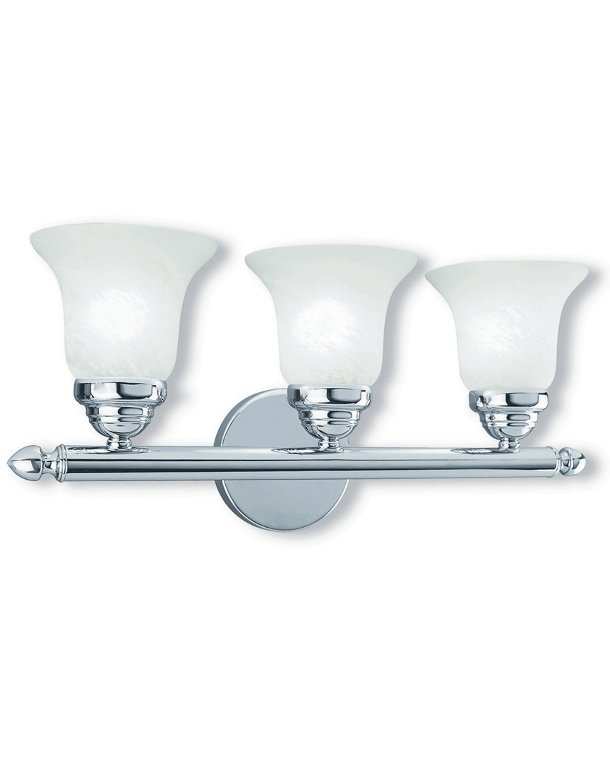 Livex Lighting Livex Neptune 3-light Polished Chrome Bath-light