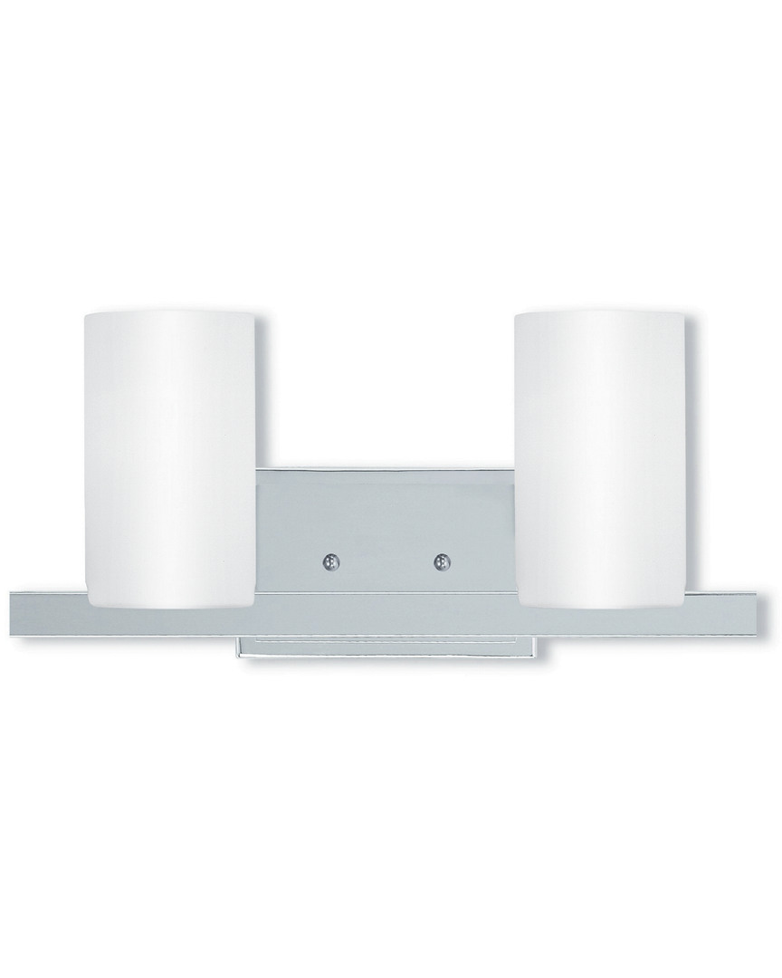 Livex Lighting Livex Astoria 2-light Polished Chrome Bath-light