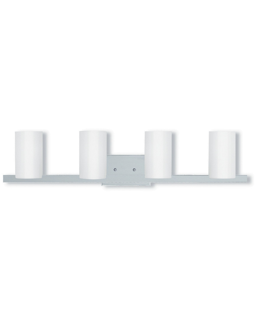 Livex Lighting Livex Astoria 4-light Polished Chrome Bath-light
