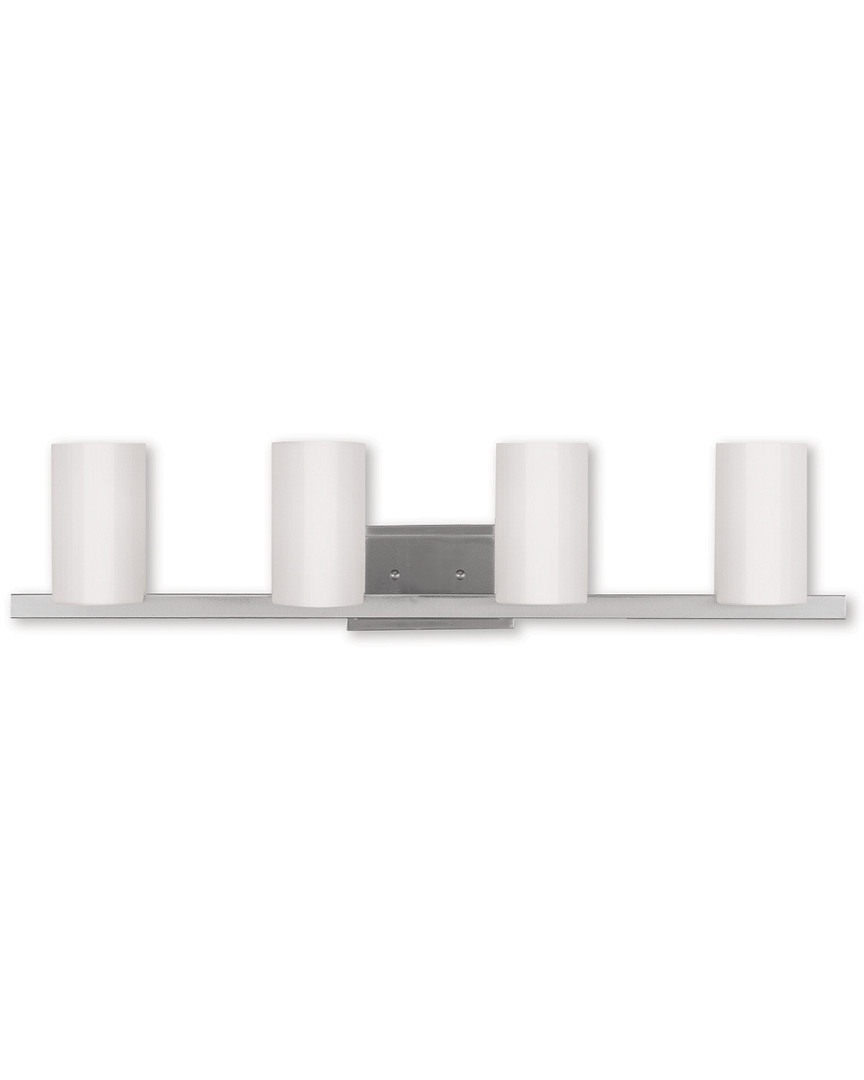Livex Lighting Livex Astoria 4-light Brushed Nickel Bath-light