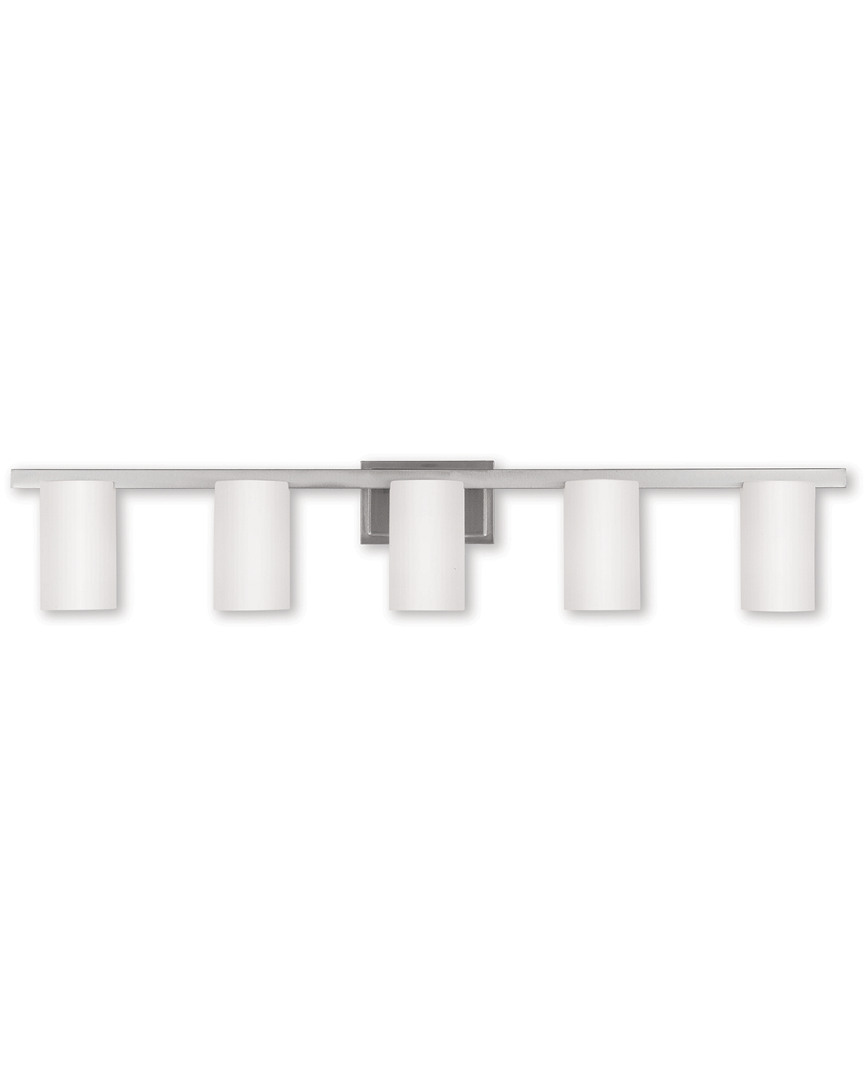 Livex Lighting Livex Astoria 5-light Brushed Nickel Bath-light