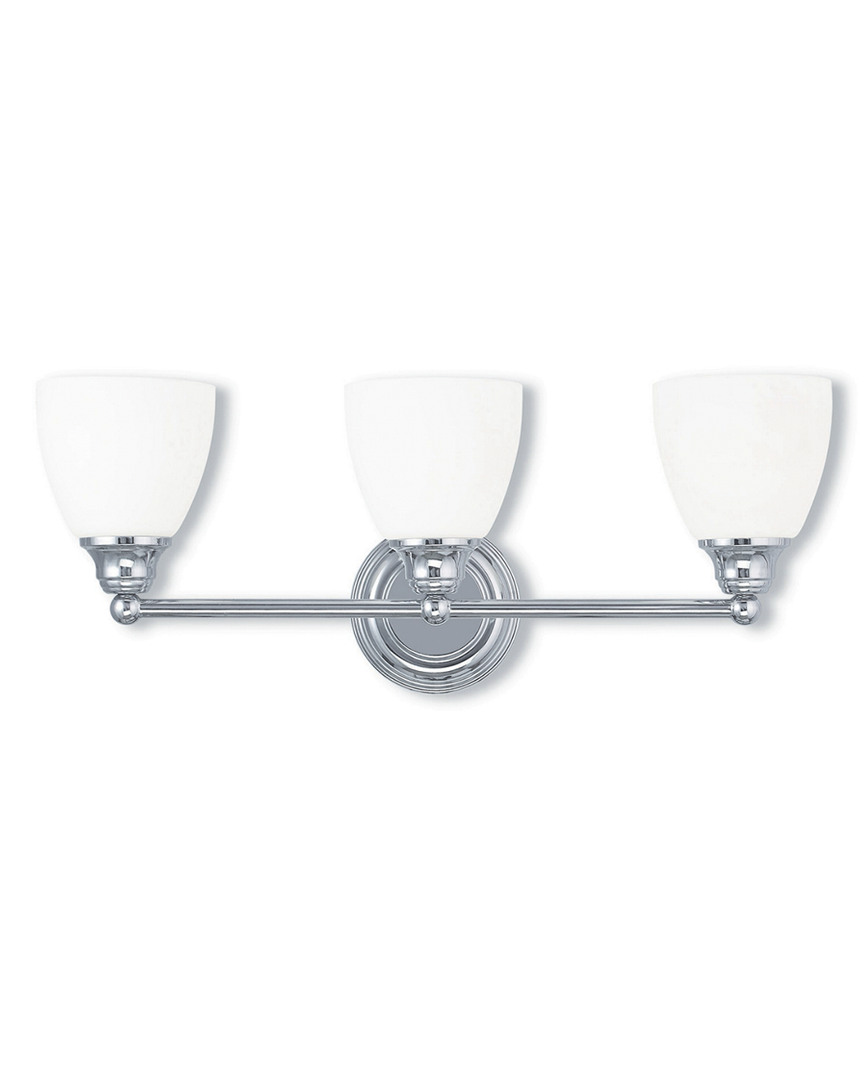 Livex Lighting Livex Somerville 3-light Polished Chrome Bath-light