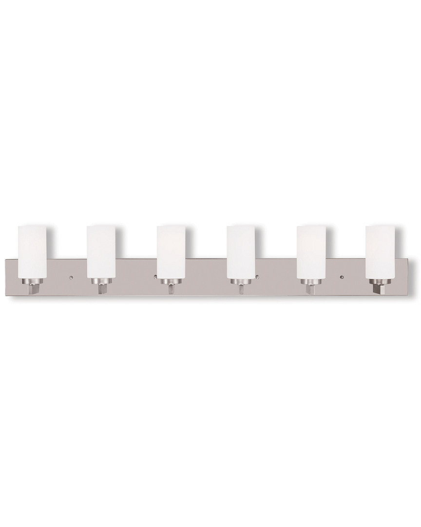 Livex Lighting Livex West Lake 6-light Brushed Nickel Bath-light