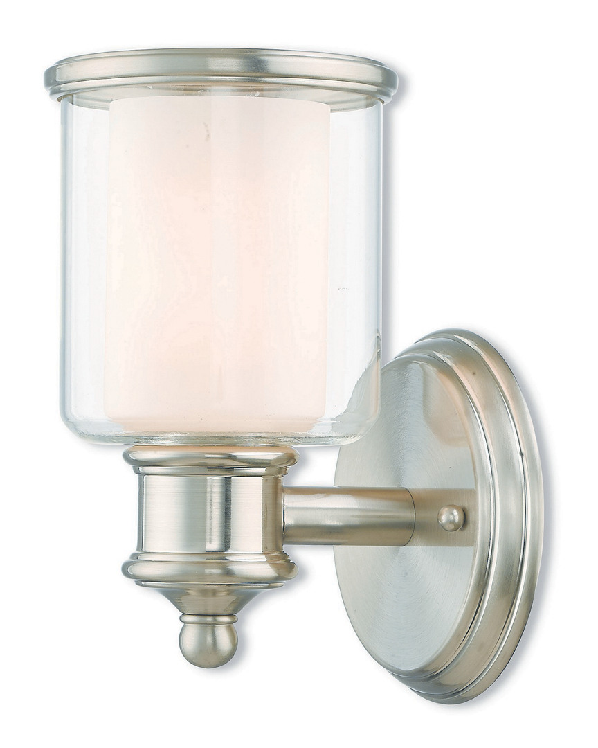 Livex Lighting Livex Middlebush 1 Lt Bn Wall Sconce