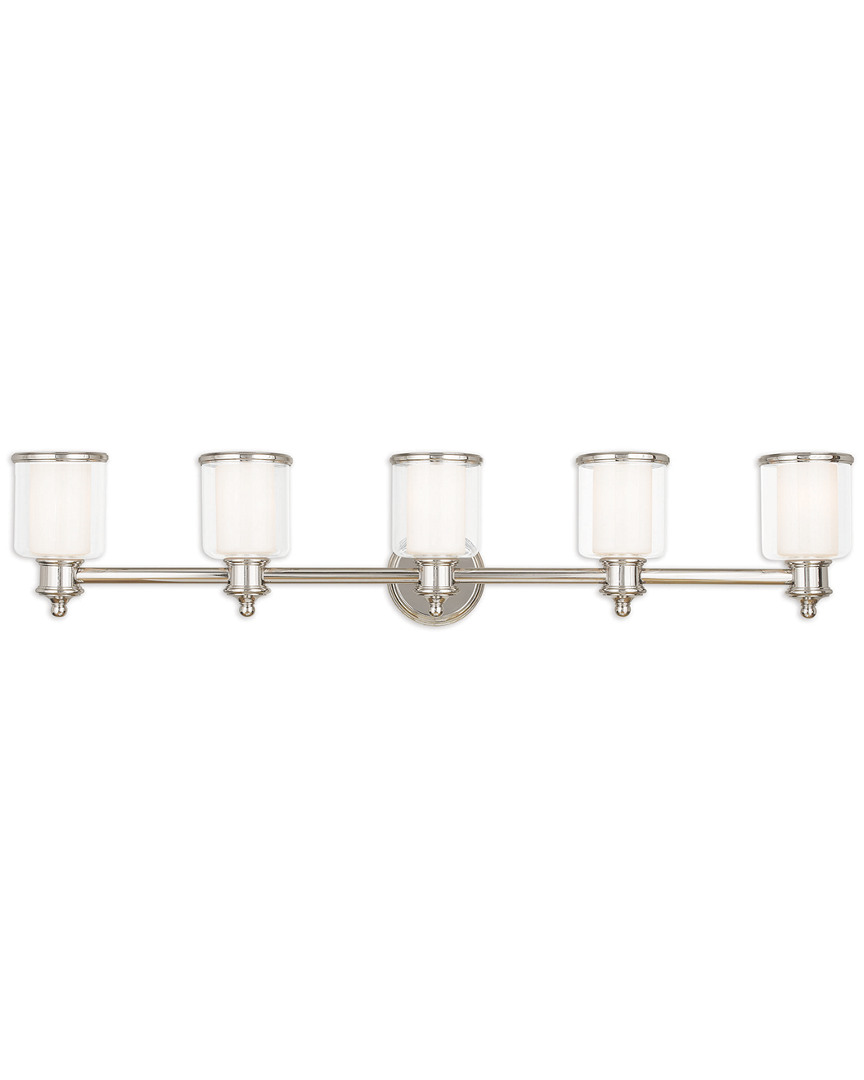 Livex Lighting Livex Middlebush 5-light Polished Nickel Bath-light