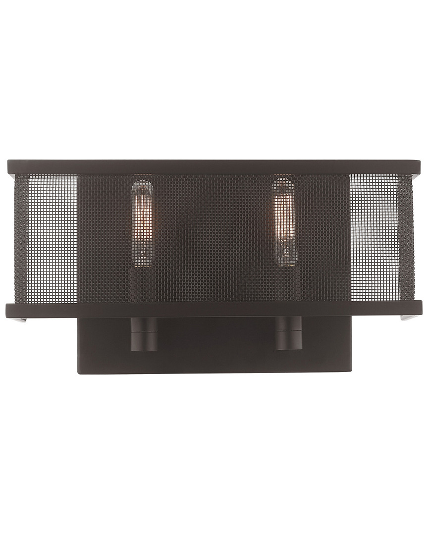 Livex Lighting Livex Braddock 2-light Bronze Ada Wall Sconce