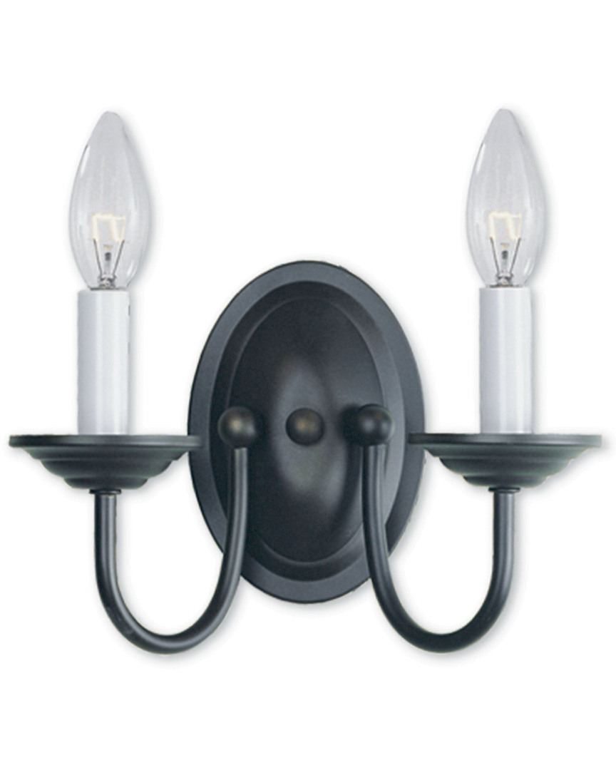 Livex Lighting Livex Home Basics 2-light Bronze Wall Sconce