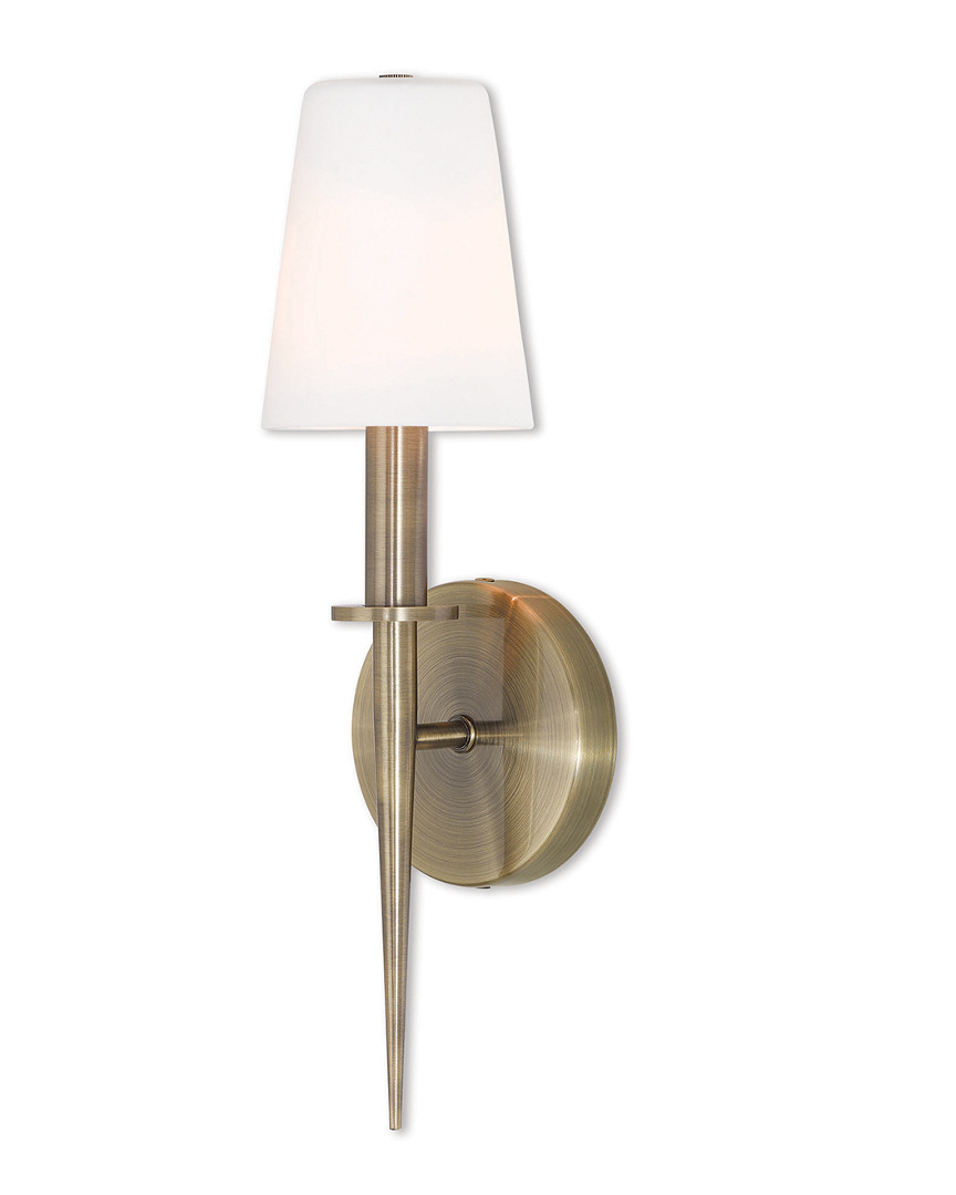 Livex Lighting Livex Witten 1-light Ab Ada Wall Sconce
