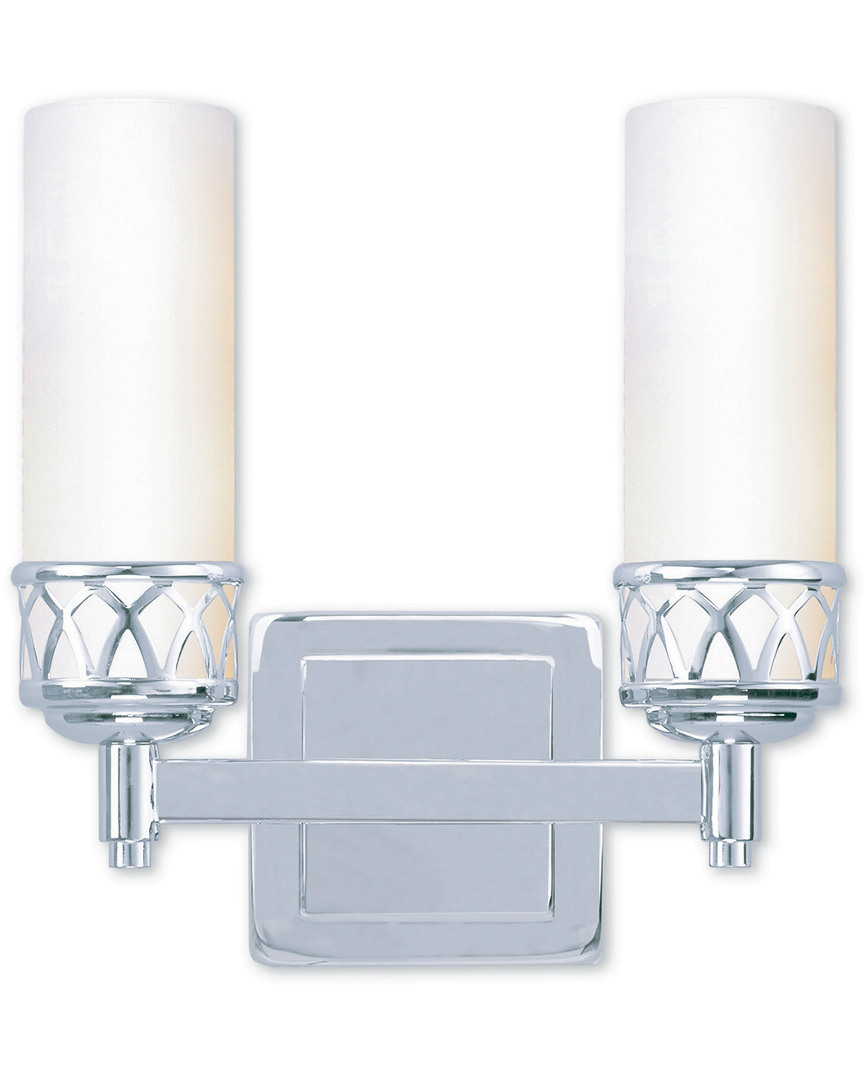 Livex Lighting Discontinued Livex Westfield 2-light Polished Chrome Bath