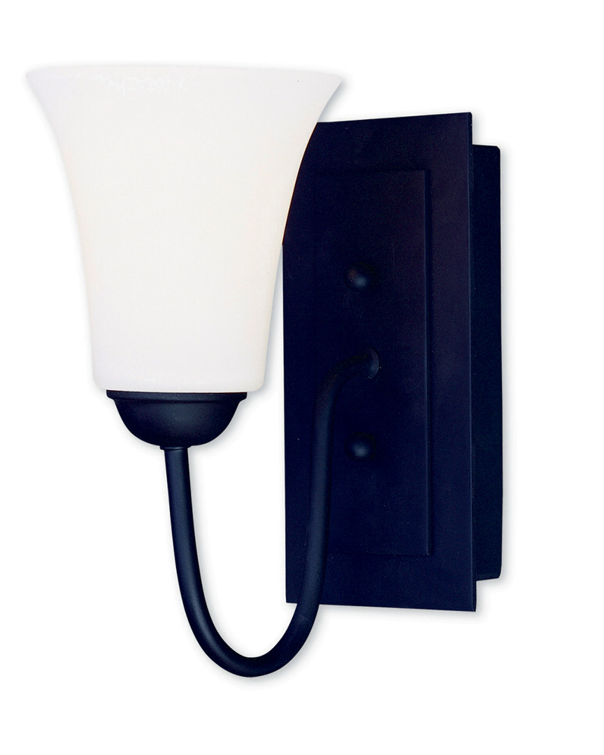 Livex Lighting Livex Ridgedale 1-light Black Wall Sconce