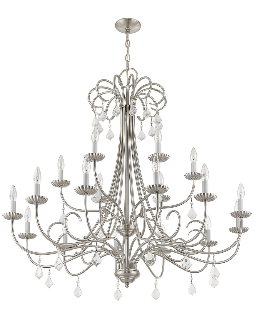 Livex Lighting Livex Daphne 18 Lightt Bn Foyer Chandelier