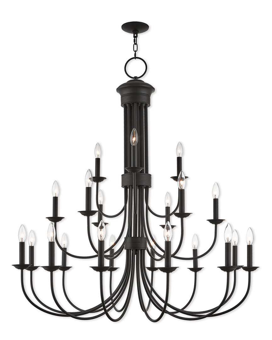 Livex Lighting Livex Estate 21 Lt Bz Foyer Chandelier