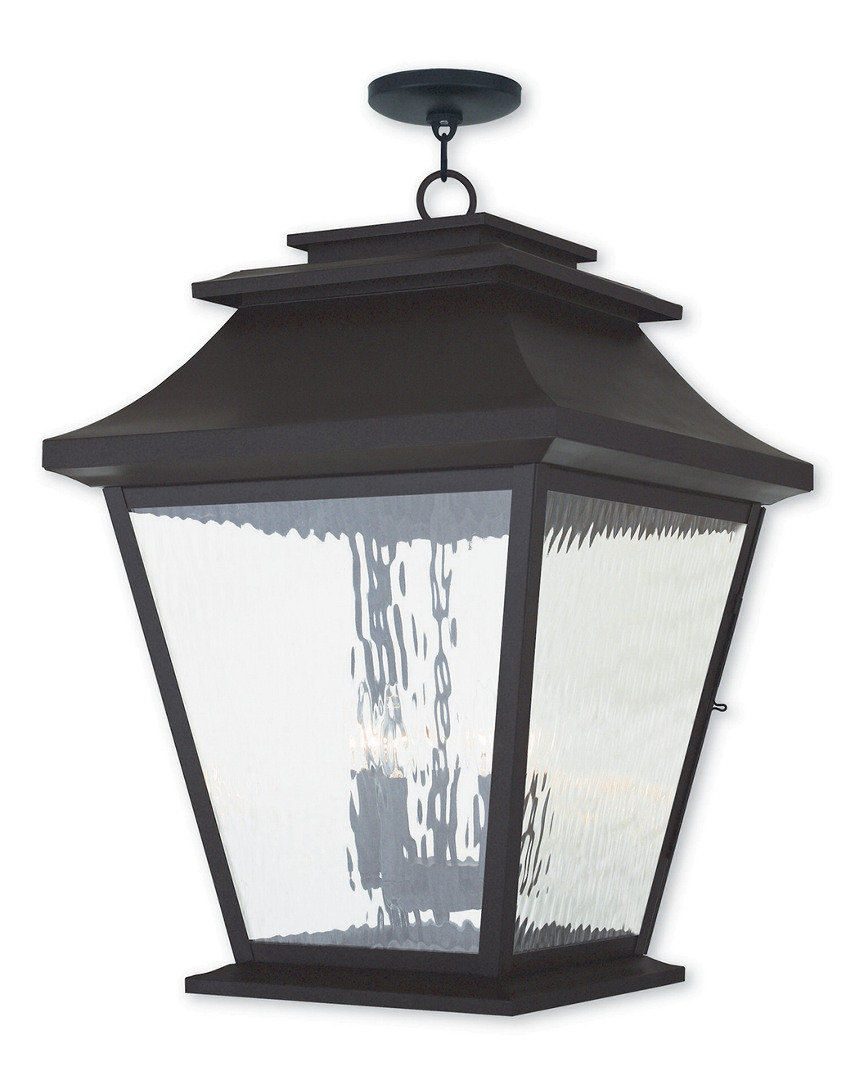 Livex Lighting Livex Hathaway 5-light Bronze Outdoor Chain Lantern