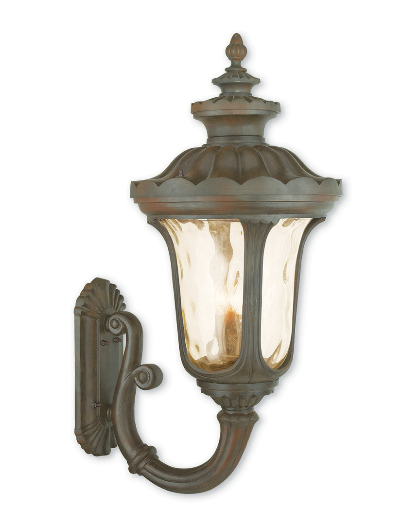 Livex Lighting Discontinued Livex Oxford 4-light Ib Outdoor Wall Lantern