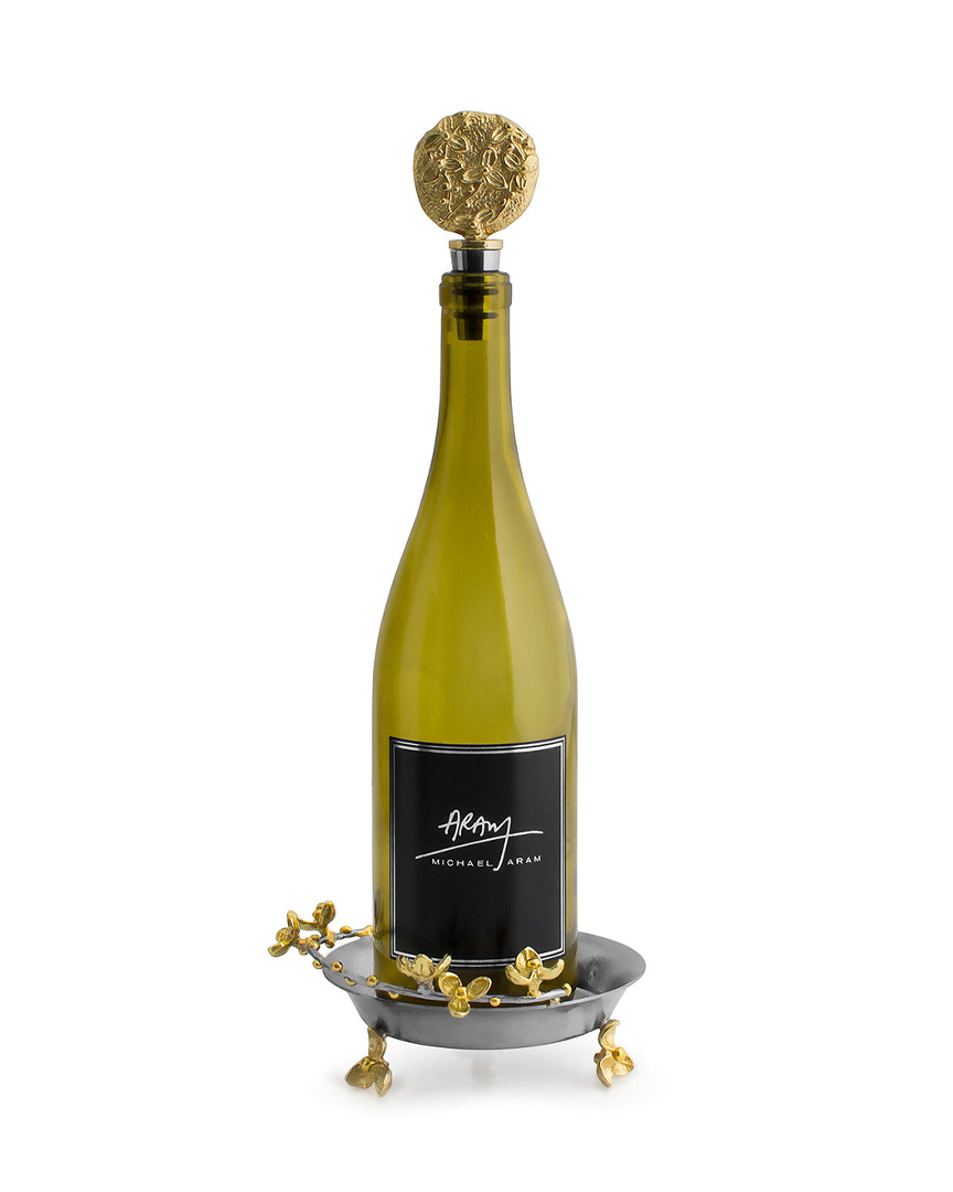 Michael Aram Bittersweet Wine Stopper Set