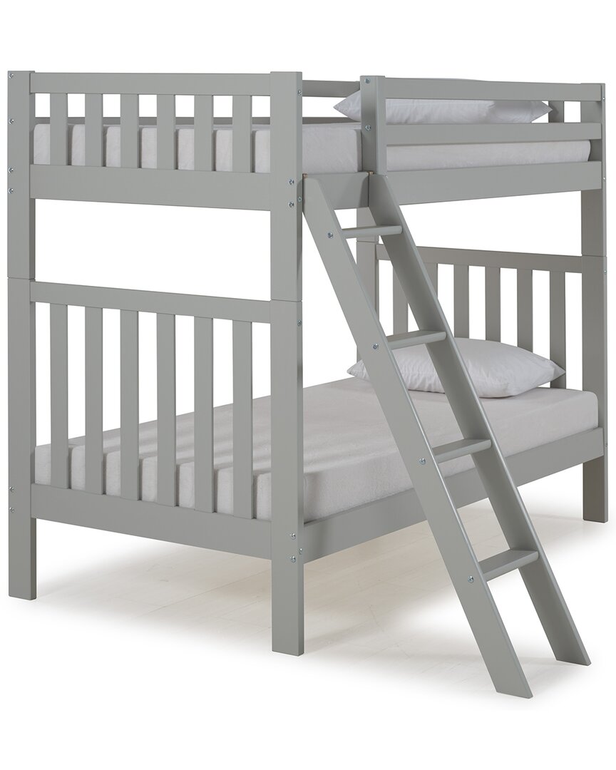 Alaterre Aurora Twin Over Twin Wood Bunk Bed