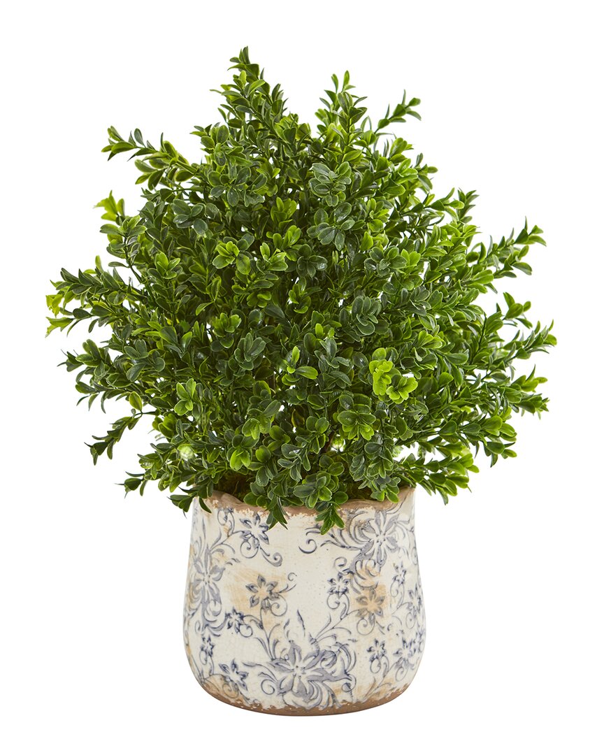 Nearly Natural 18in. Sweet Grass Artificial Plant In Floral Vase