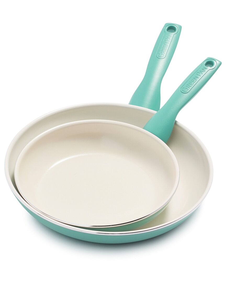 Greenpan Rio 8in & 10in Frypan Set In Blue