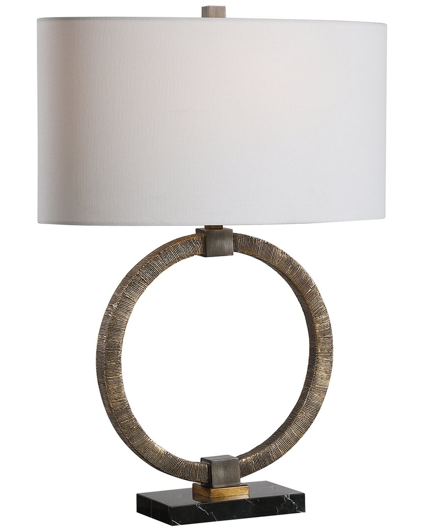 Uttermost Relic Aged Table Lamp In Gold