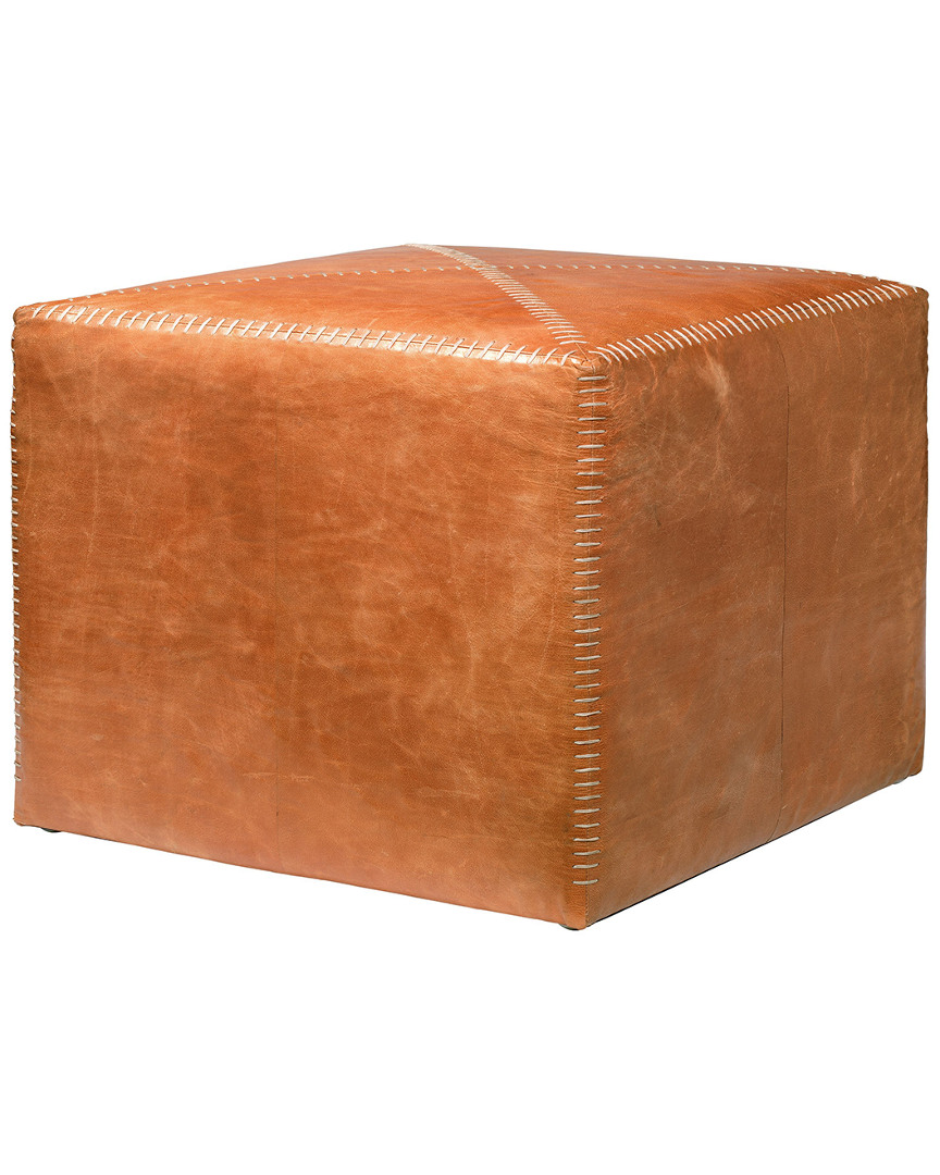 Jamie Young Large Ottoman In Brown