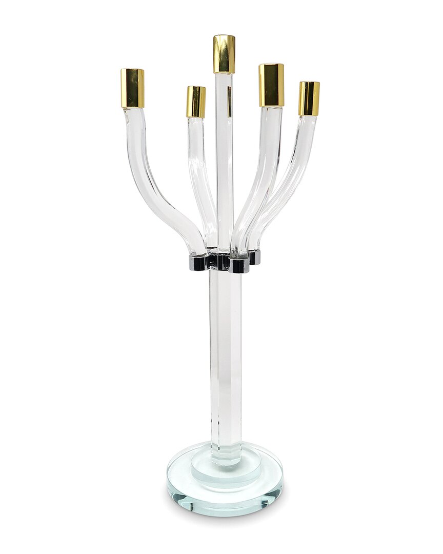 Vivience Candelabra With Tips In Multi