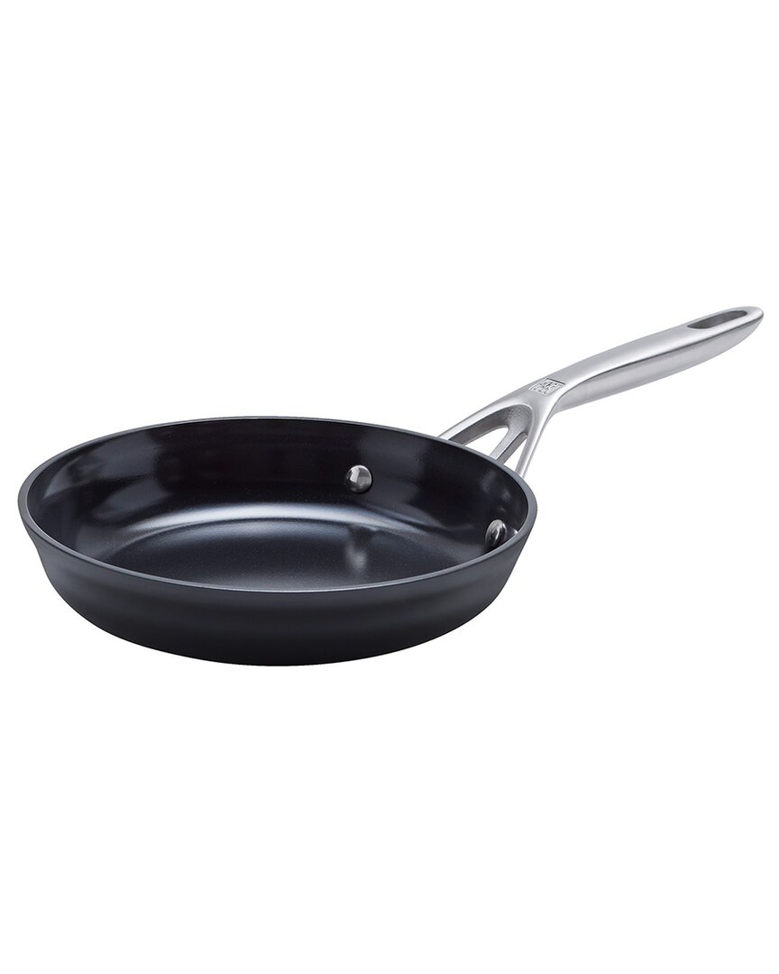 Zwilling J.a. Henckels Motion Ceramic Hard Anodized 8in Nonstick Fry Pan In Black