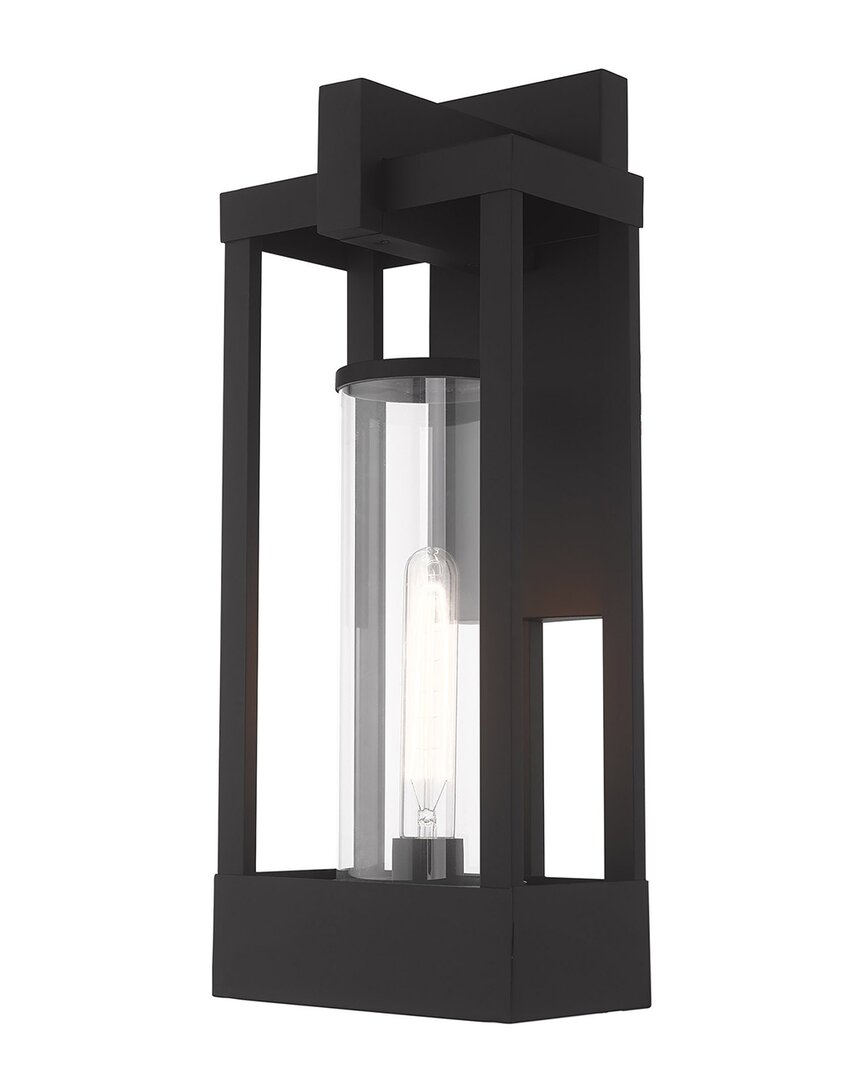 Livex Lighting 1-light Black Outdoor Wall Lantern