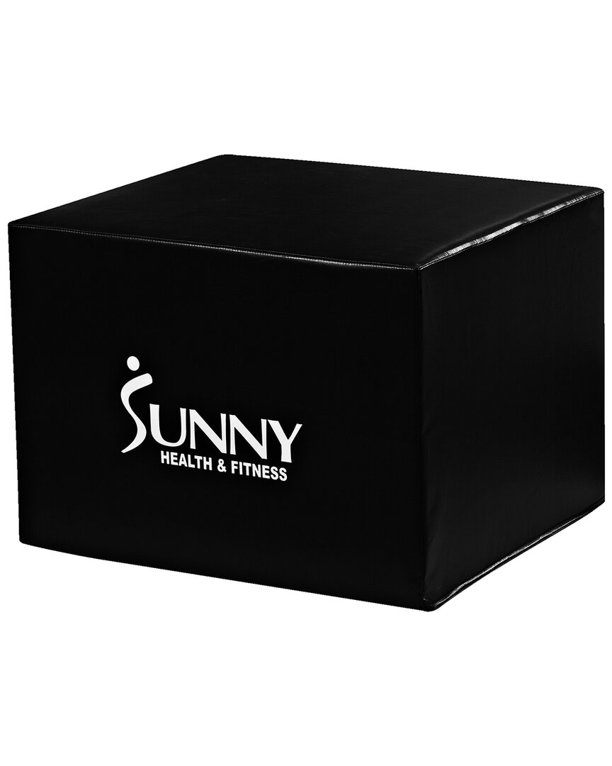 Sunny Health & Fitness 3-in-1 Foam Plyo Box