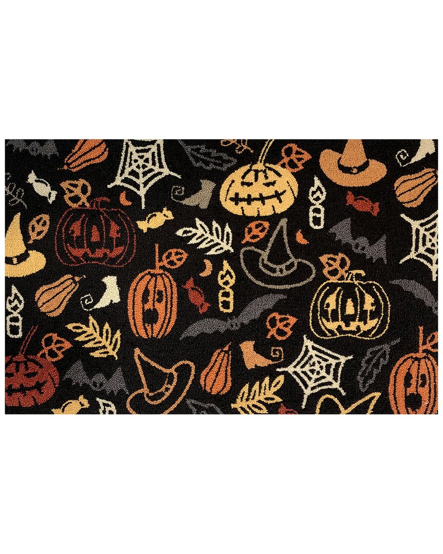 The Rug Market Halloween Icon 24x36in Doormat In Grey