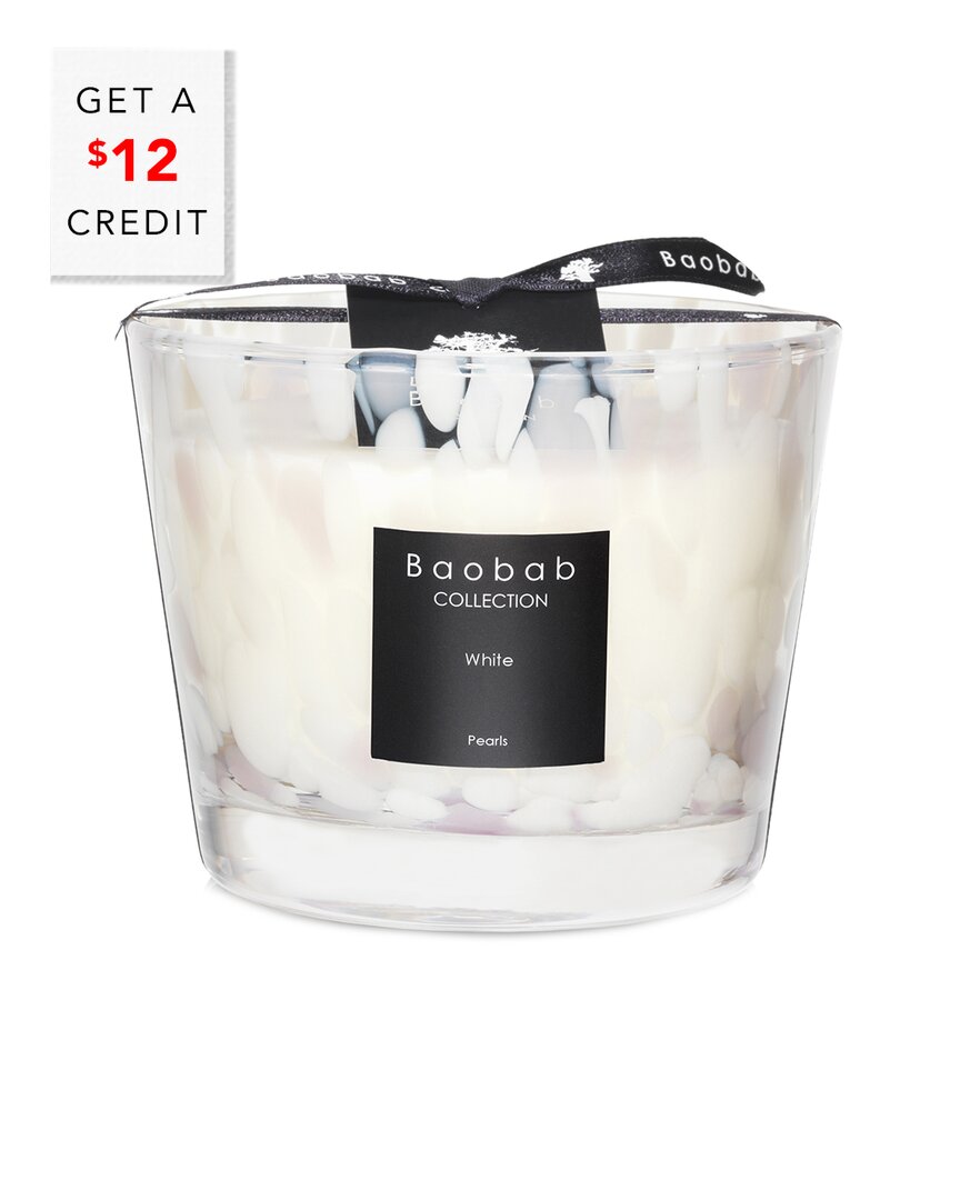 Baobab Collection Max 10 Pearls Sapphire Candle With $12 Credit