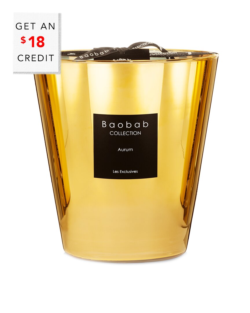 Shop Baobab Collection Max 16 Aurum Candle With $18 Credit
