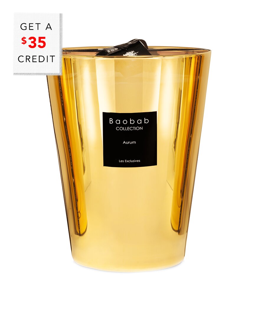 Shop Baobab Collection Max 24 Aurum Candle With $35 Credit