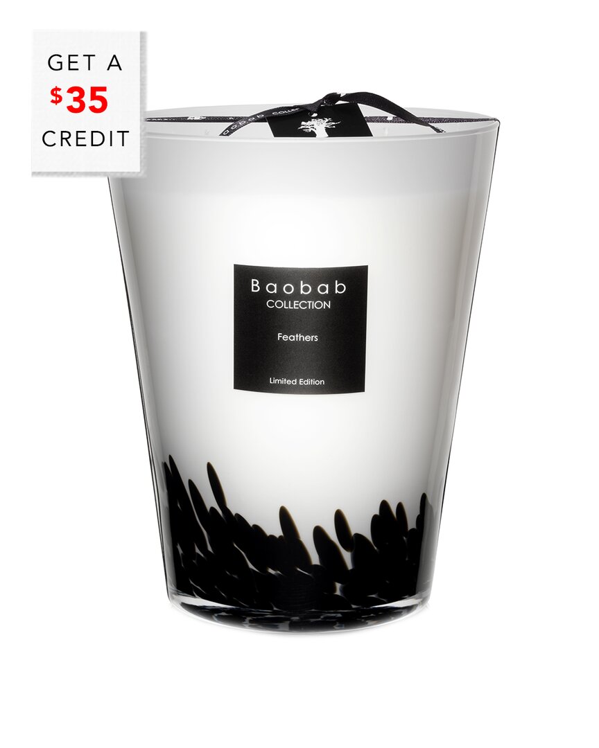 Baobab Collection Max 24 Feathers Candle With $35 Credit