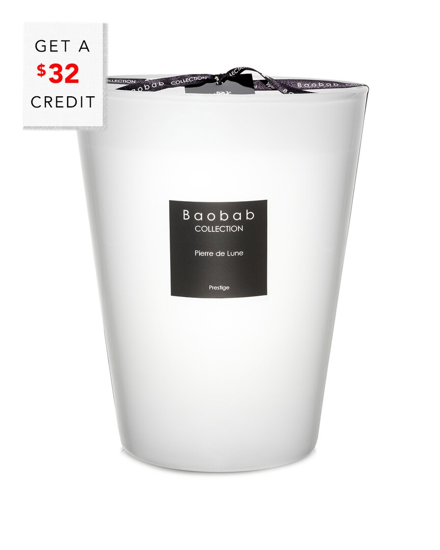 Baobab Collection Max 24 Pierre De Lune Candle With $32 Credit In White