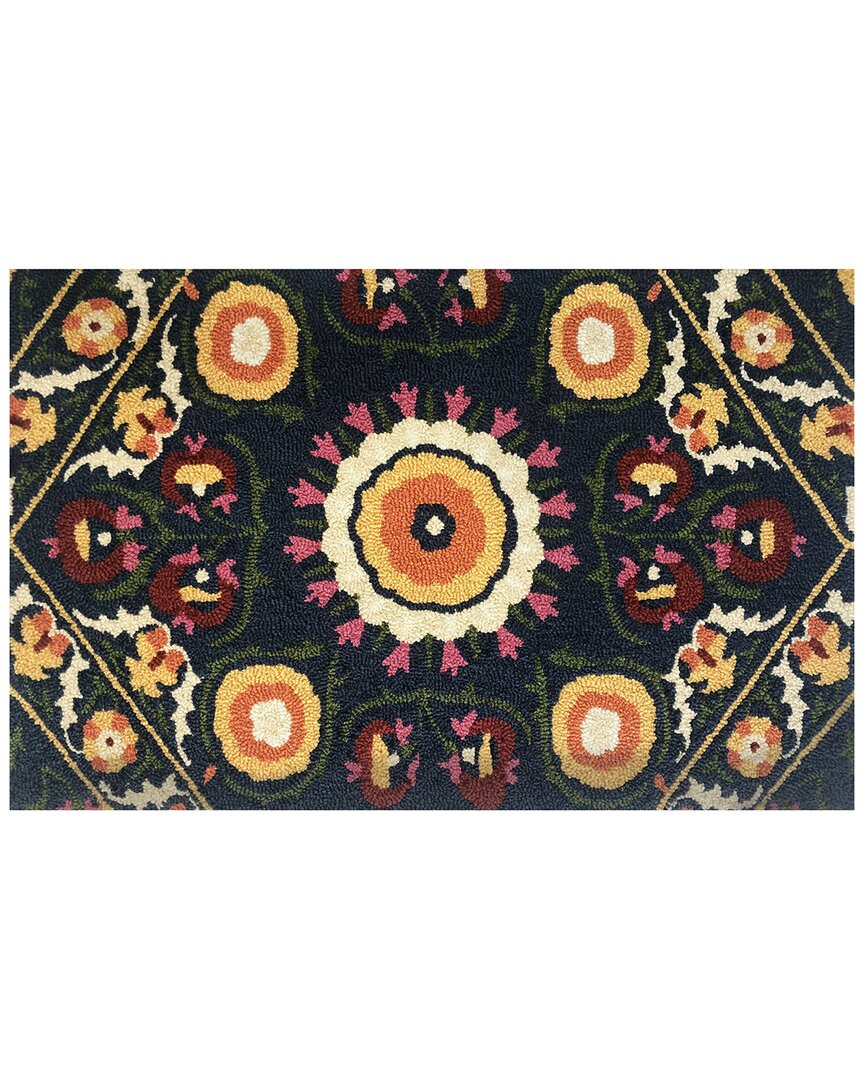 The Rug Market Karina 30x48in Doormat In Indigo