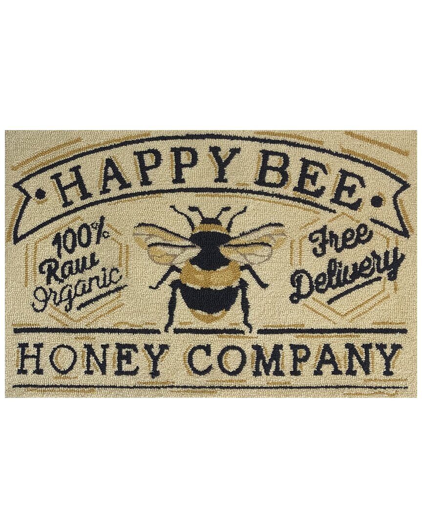 The Rug Market Honey Company 30x48in Doormat In Cream