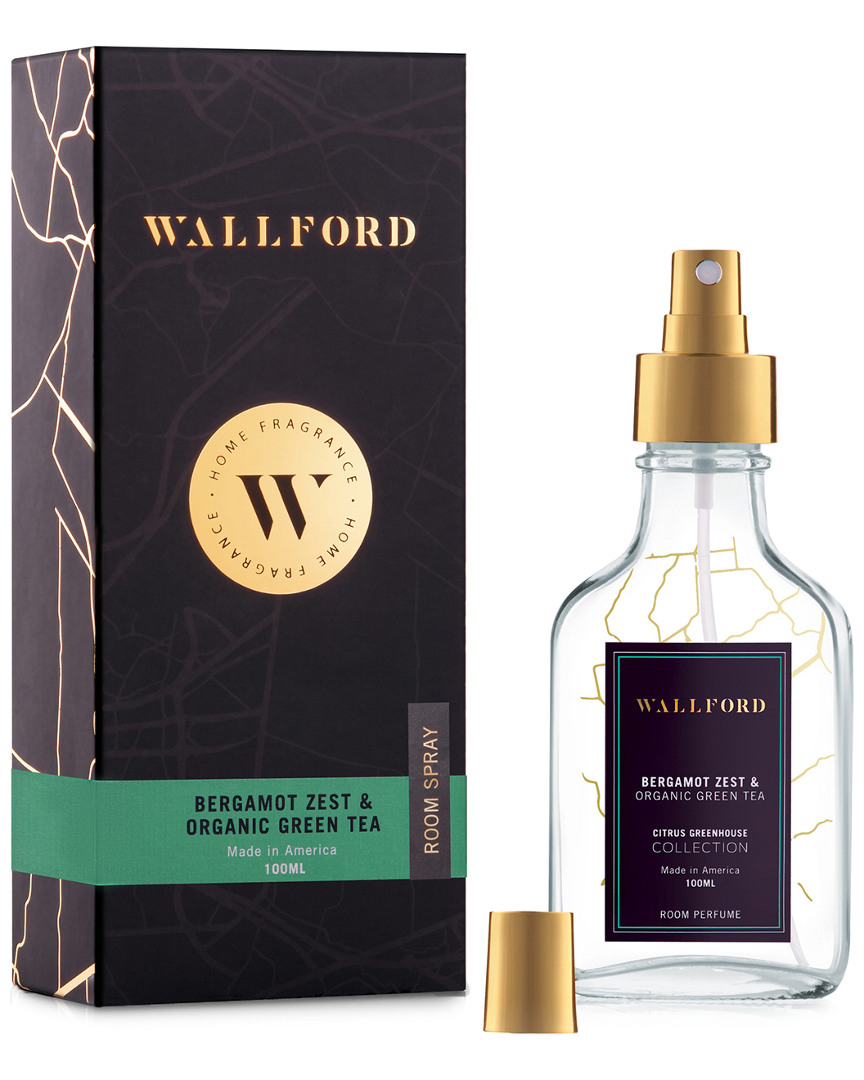 Wallford Home Fragrance Bergamot Zest & Organic Green Tea Room Spray