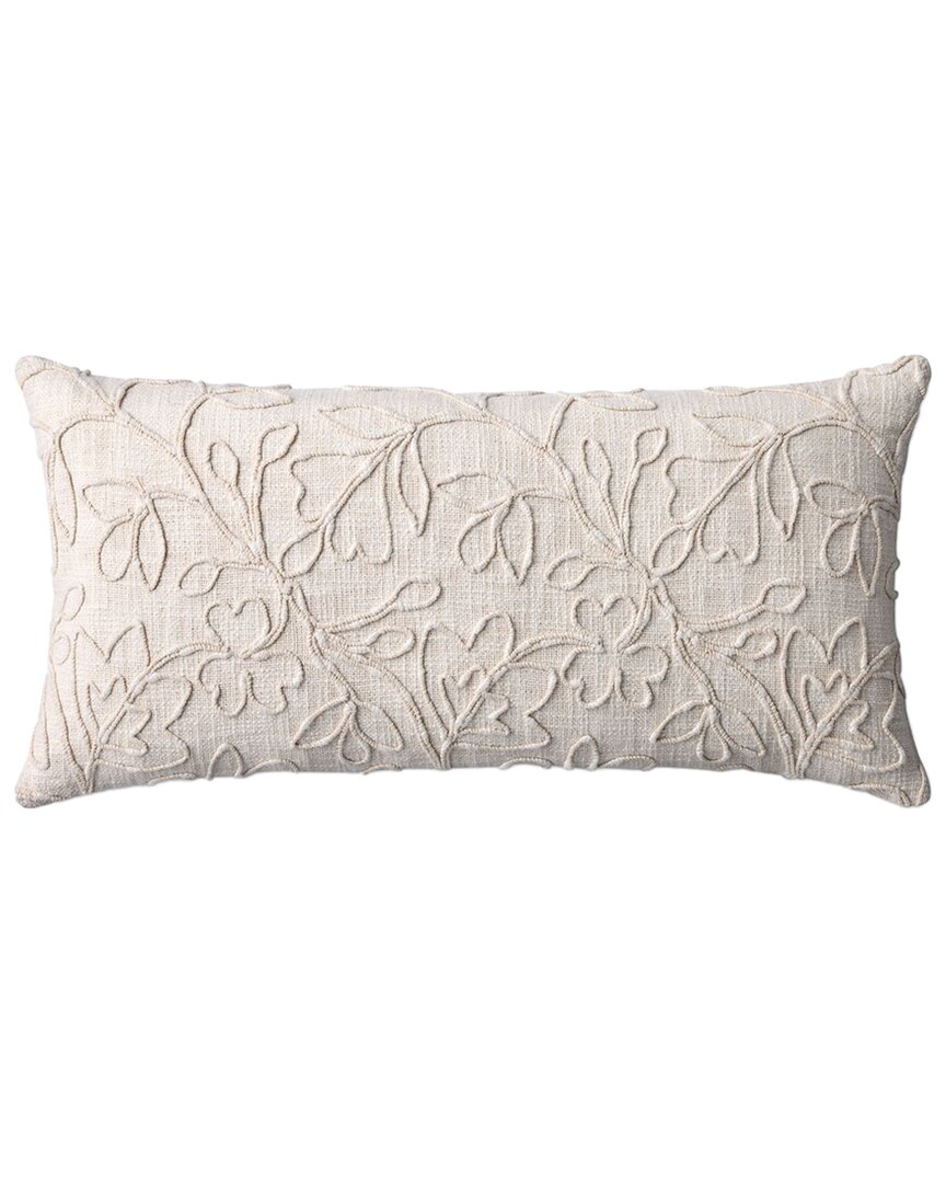 Loloi Ii Loloi 12x27in Pillow Cover With Down Insert In Natural