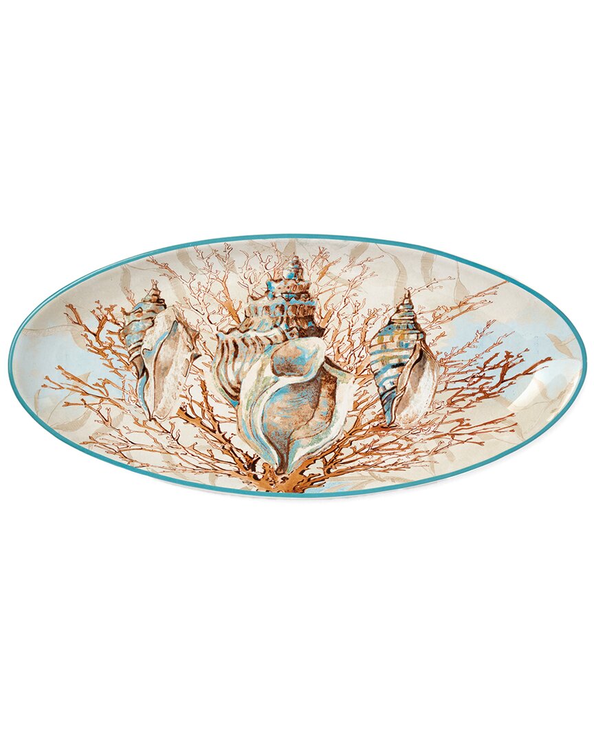 Certified International Escape To The Sea Fish Platter