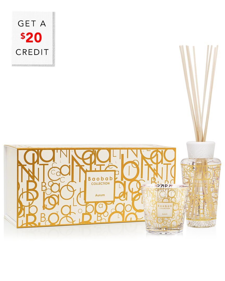 Baobab Collection My First Baobab Gift Box Aurum With $20 Credit In Gold