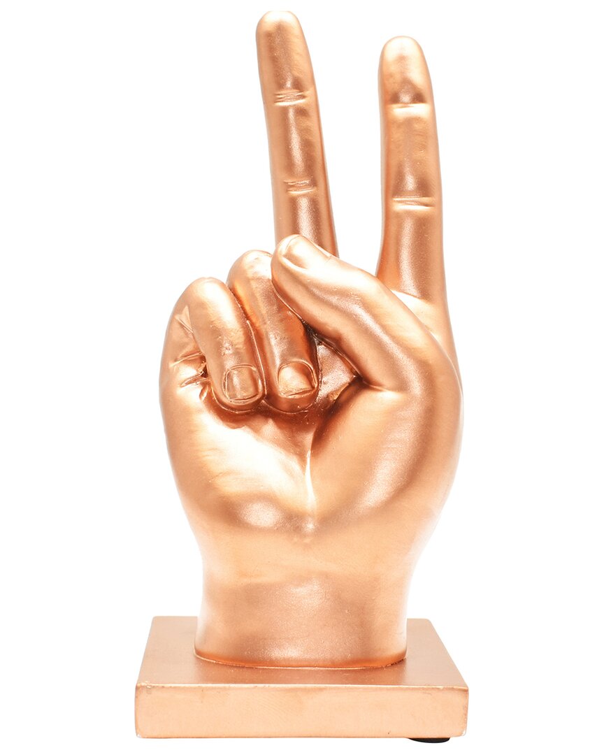 Adam & Friends Peace Sign Sculpture