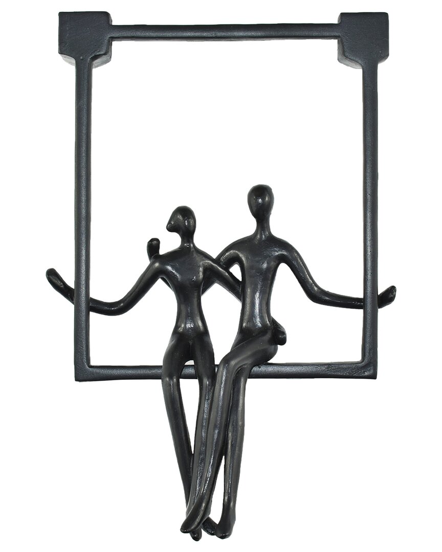 Adam & Friends Swinging Couple Sculpture