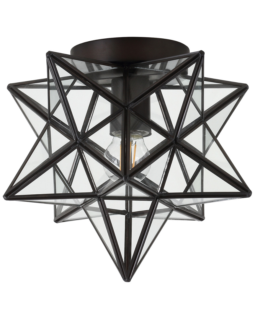 Jonathan Y Designs Stella 9.75in Moravian Star Led Pendant