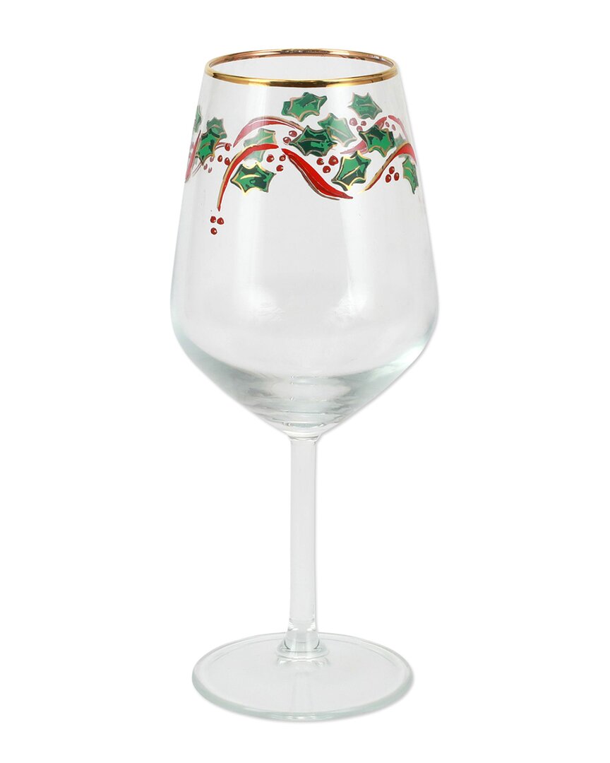 Vietri Dnu Unprofitable Viva By Holly Wine Glass
