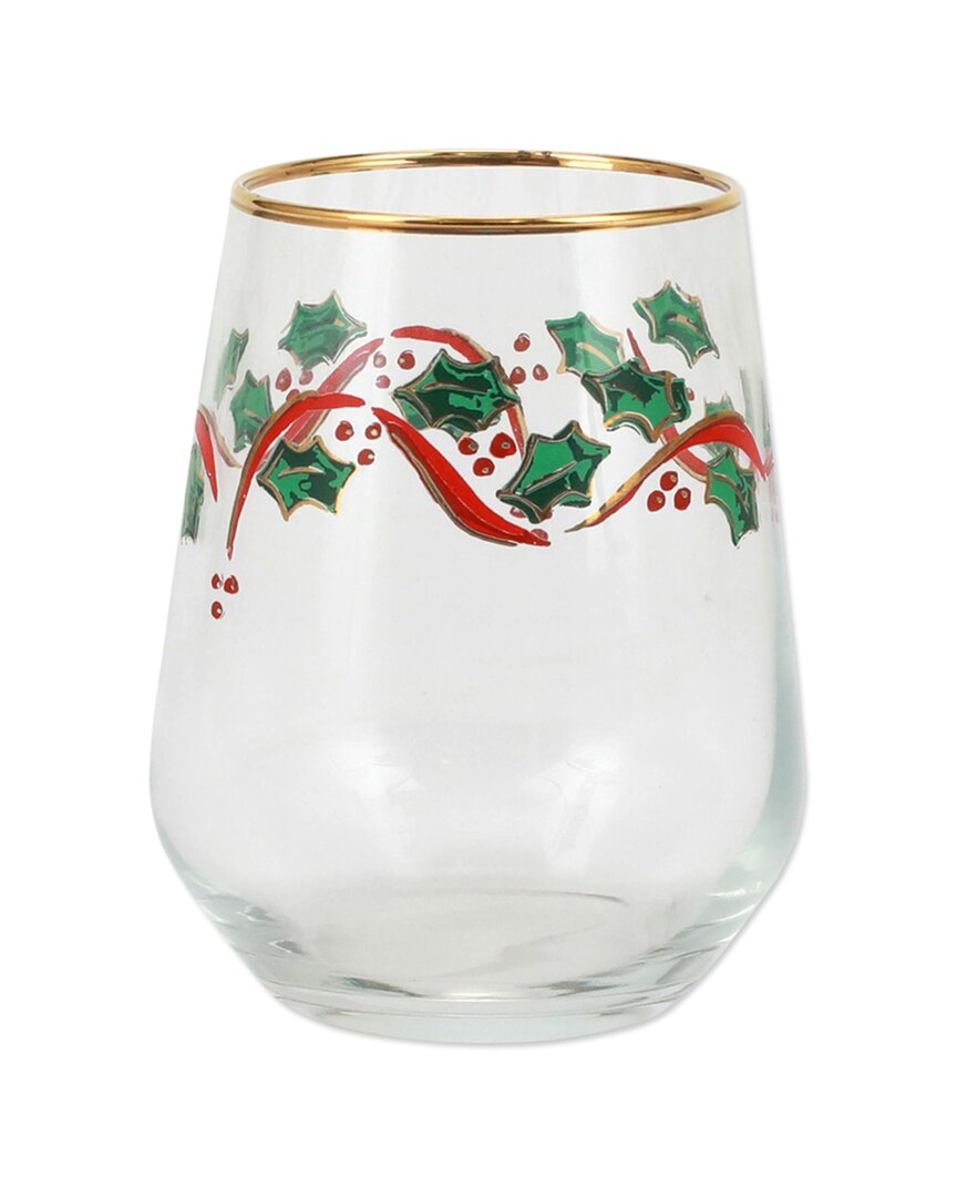 Vietri Dnu Unprofitable Viva By  Holly Stemless Wine Glass In No Color