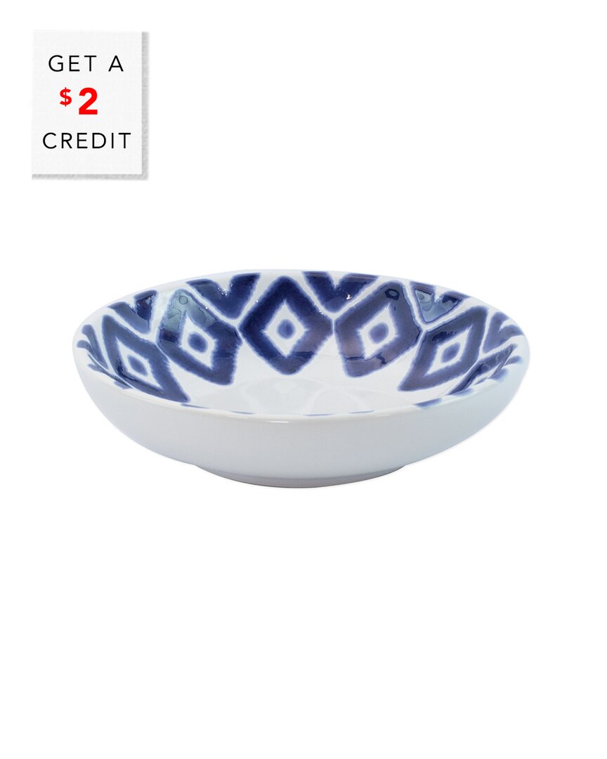 Shop Vietri Viva By  Santorini Diamond Condiment Bowl With $2 Credit