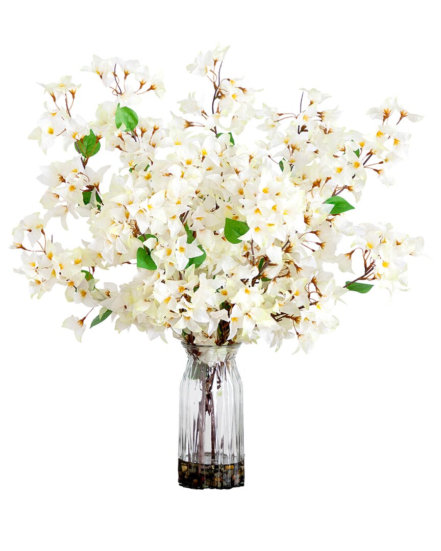 Nearly Natural 31in. Artificial Bougainvillea Arrangement In Vase